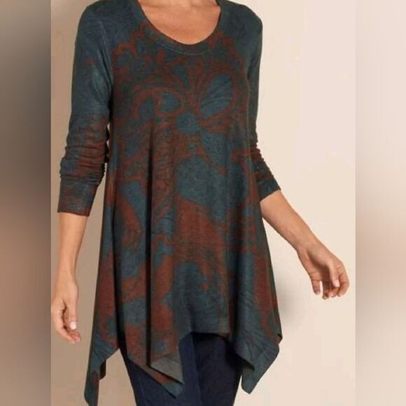 SOFT SURROUNDINGS Renaissance Tunic - Size XS - Picture 1 of 9